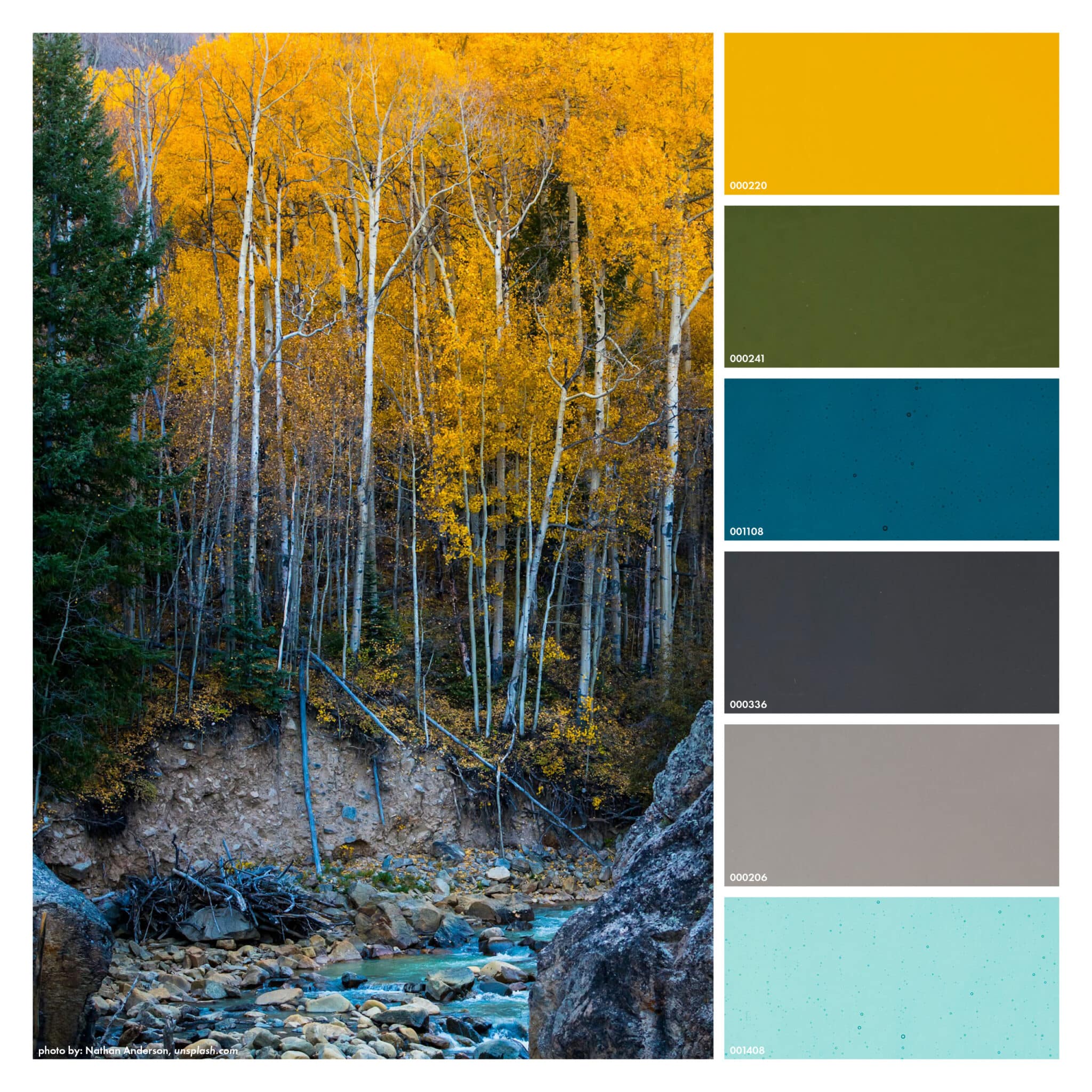 an autumn palette of Bullseye Glass colors